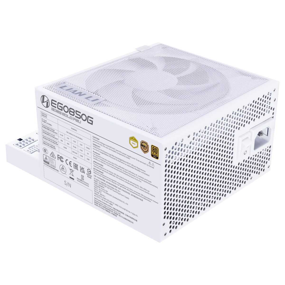 Lian Li Edge Gold 850W White Lian Li
