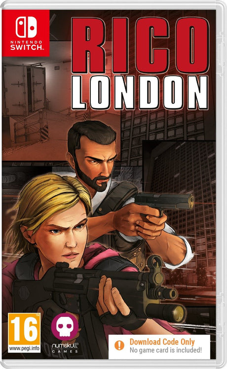 RICO London (Code in Box) – omslag til Nintendo Switch