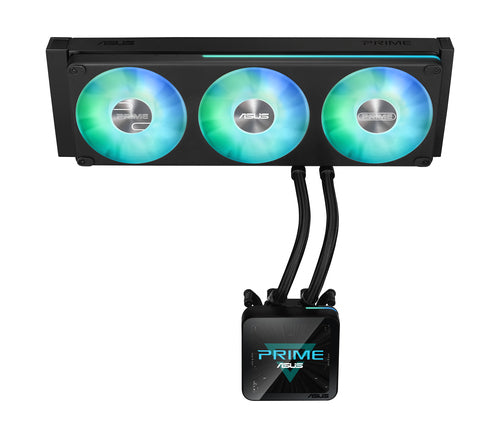 ASUS PRIME SLC II 360 ARGB LCD – set skråt forfra (vinkel 4)