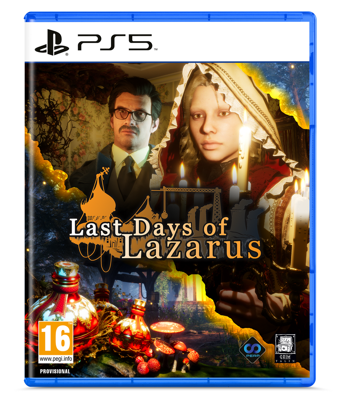 Last Days of Lazarus – PlayStation 5 – spilomslag