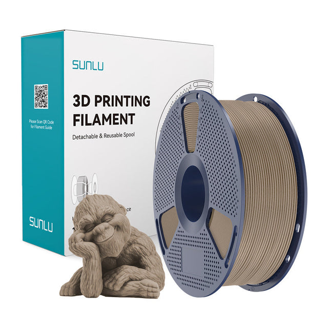 Sunlu Wood filament – Wood, 1,75 mm, 1 kg
