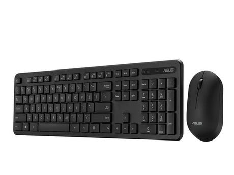 ASUS CW100 – trådløst tastatur og mus, US-engelsk, sort – tastatur og mus, producentillustration