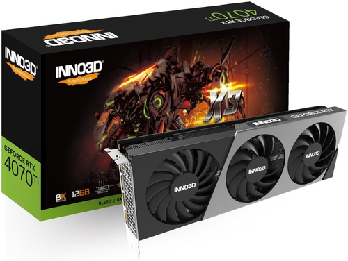 INNO3D GeForce RTX 4070 Ti X3 – 12 GB 