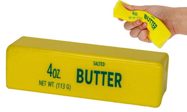 Squeeze Toy Butter 13 cm – Gul