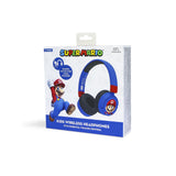 OTL - Super Mario Blue Kids Wireless Headphones OTL
