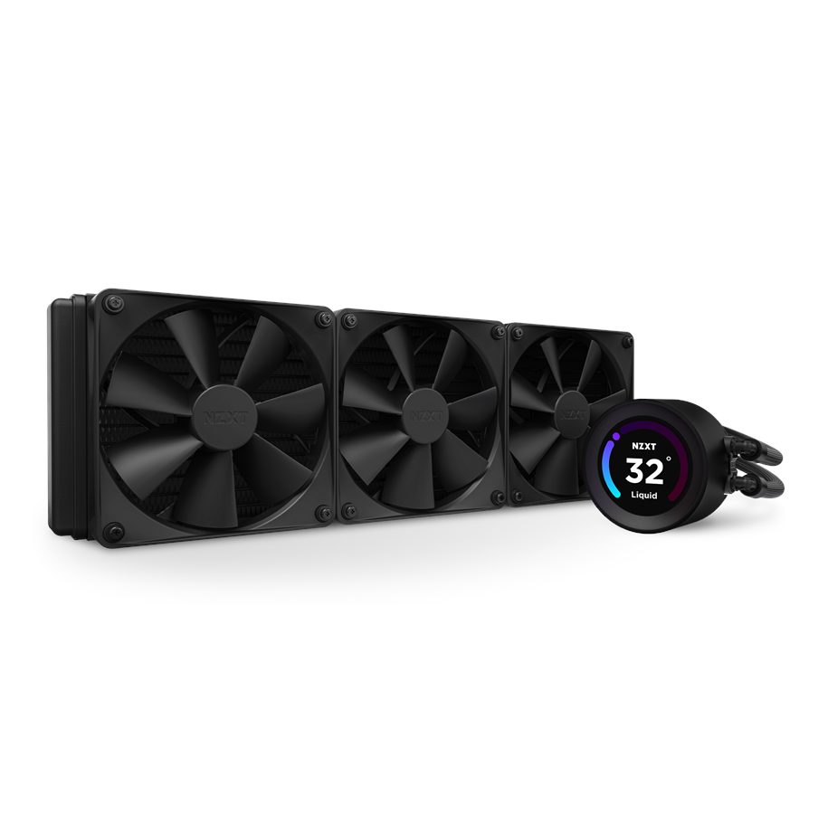 NZXT Kraken Elite 360 ​​​​Schwarzer Intel/AMD-Wasserkühler