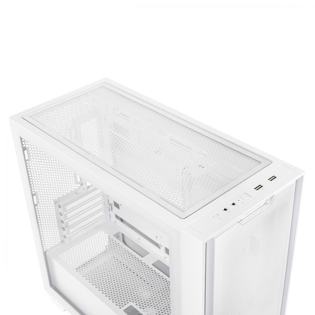 ASUS A21 mATX Case with BTF support - White ASUS