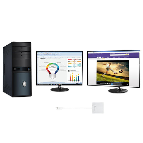 J5 USB 3.0 TO DUAL HDMI MULTI-MONITOR ADAPTER J5