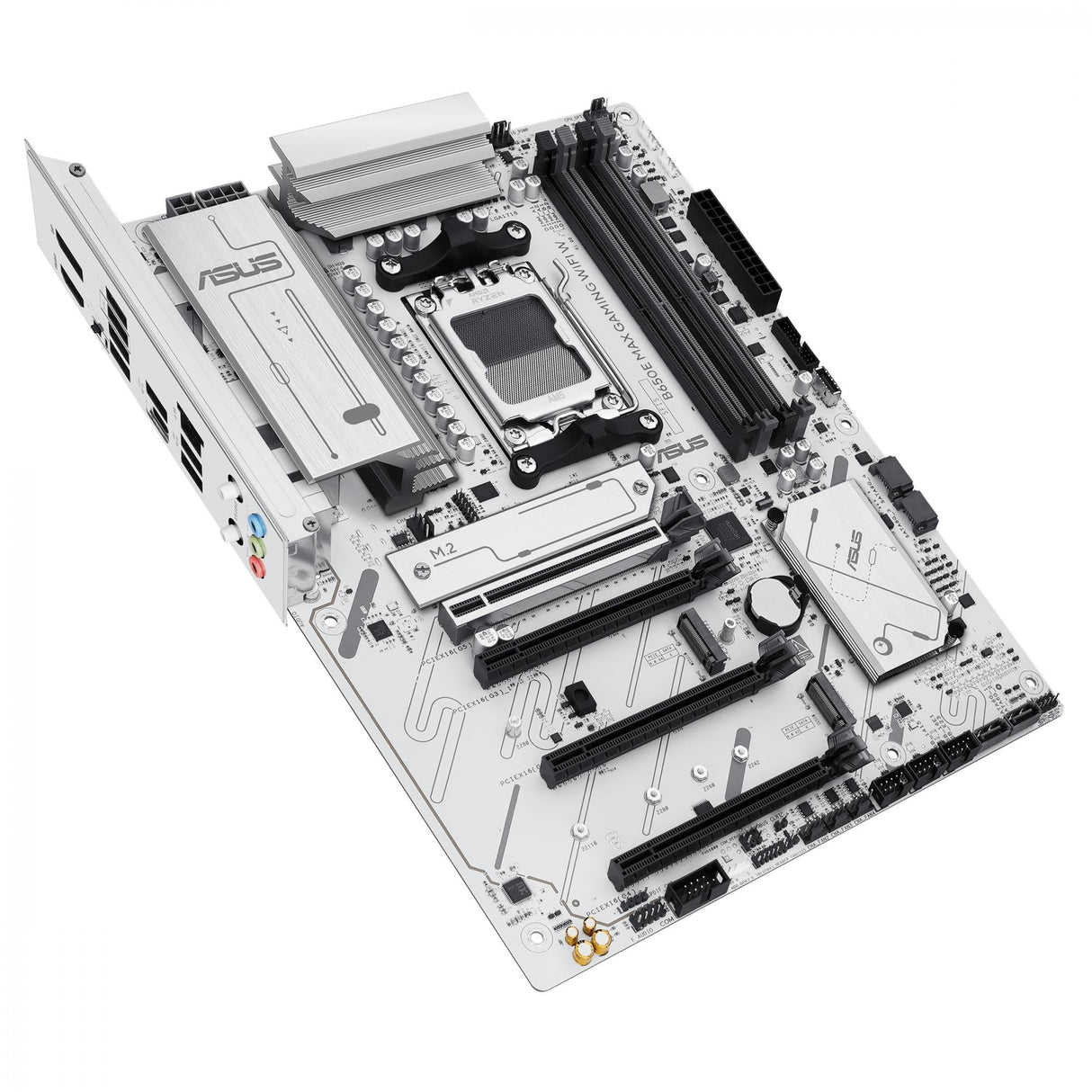 ASUS B650E MAX GAMING WIFI WHITE (ATX, B650, AM5, DDR5) ASUS
