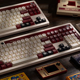 8BitDo Retro 108 Mechanical Keyboard Fami Edition – Tastatursamling illustreret