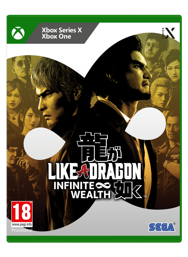 Like a Dragon: Infinite Wealth – Xbox One / Xbox Series X – forside