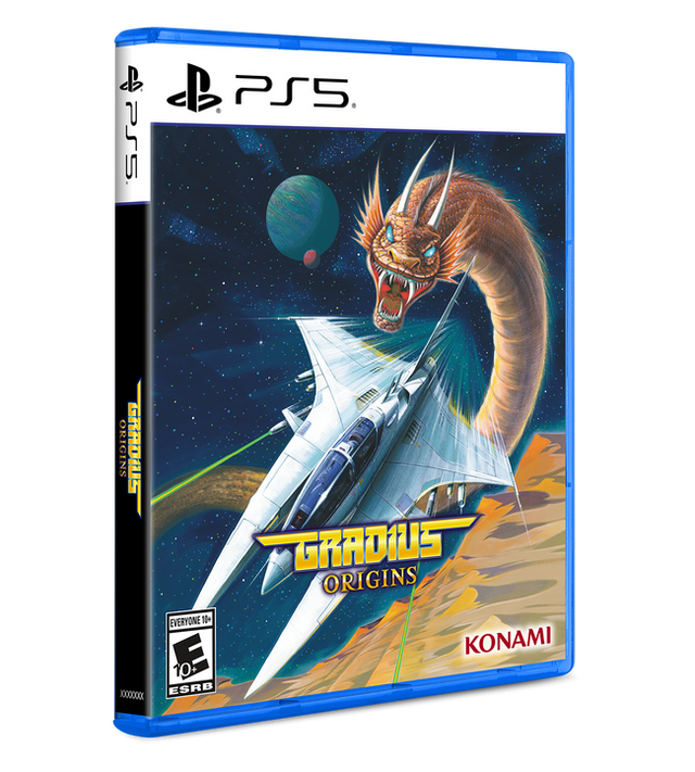 Gradius Origins Cover B Gradius 3 (Limited Run) (Import) – PlayStation 5 – spilomslag