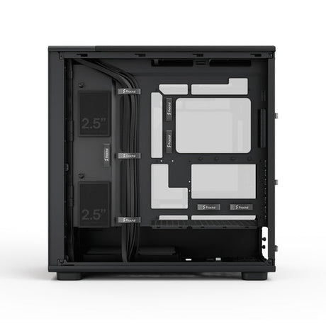 Midi Epoch XL Black TG RGB Light tint Fractal design
