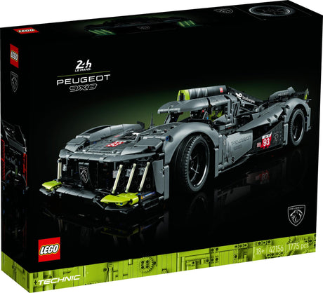 LEGO Technic - PEUGEOT 9X8 24H Le Mans Hybrid Hypercar (42156) LEGO