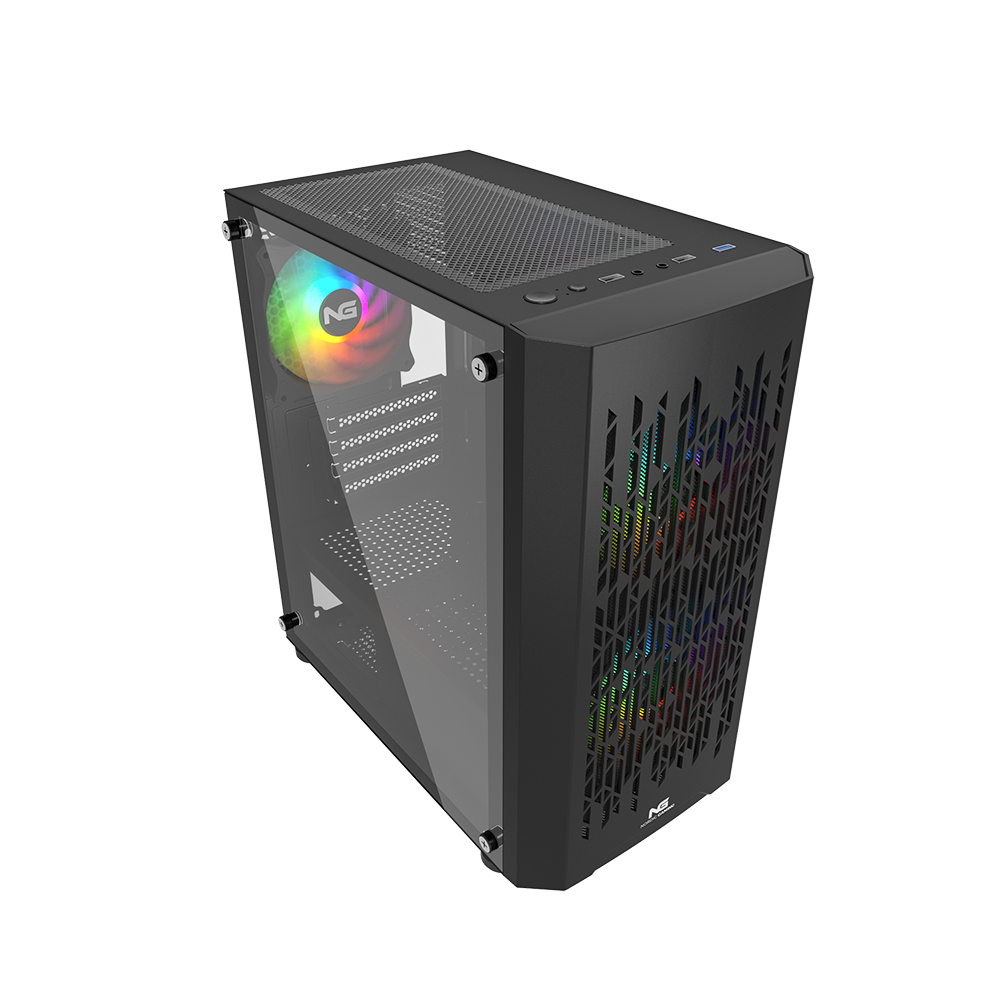 Nordic Gaming Fenris RGB Mini Tårn micro-ATX - Sort