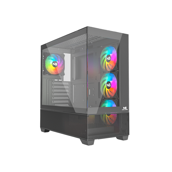 Nordic Gaming Hugin RGB Tower ATX - Schwarz