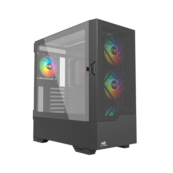 Nordic Gaming Munin RGB Tower ATX - Schwarz