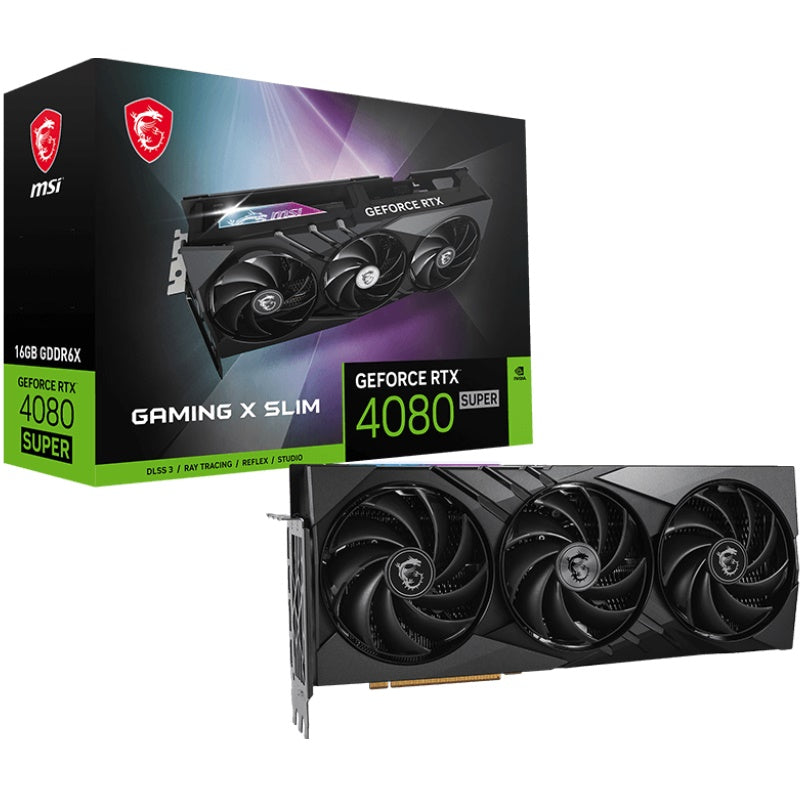 MSI GeForce RTX 4080 SUPER 16GB Gaming X Slim MSI