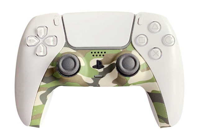 Piranha controllercover til PS5 – Camo Green