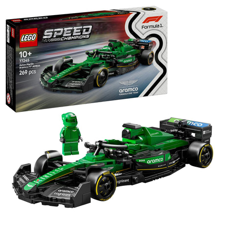 LEGO 77245 Speed Champions Aston Martin Aramco F1 AMR24 Racing Car LEGO