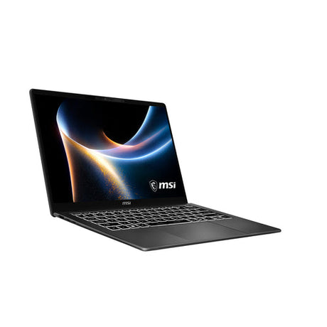 MSI Prestige 14 AI+ D3MG-016FR – åben computer fra modsatte vinkel
