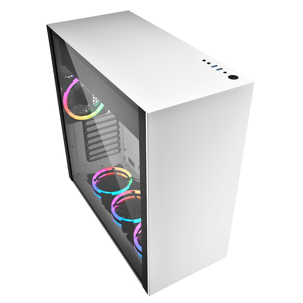 Sharkoon PURE STEEL white RGB ATX Sharkoon