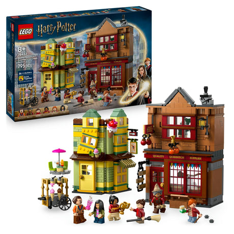 LEGO 76452 Harry Potter Quality Quidditch and Fortescue's Ice Cream Parlor LEGO