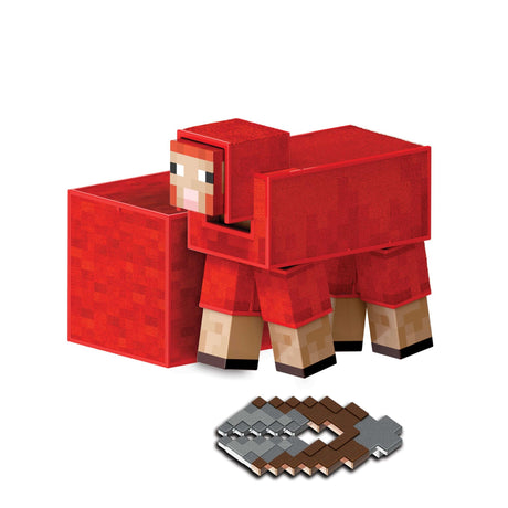 Minecraft - Diamond Level Sheep Action Figure & 3 Accessories (JCV22) Minecraft