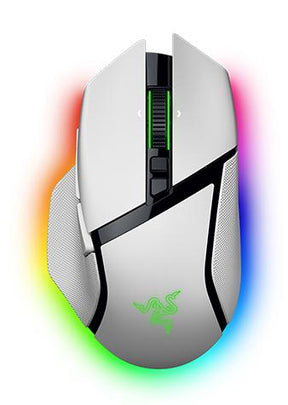 Razer - Basilisk V3 Pro 35K Ergonomic Gaming Mouse - White Razer