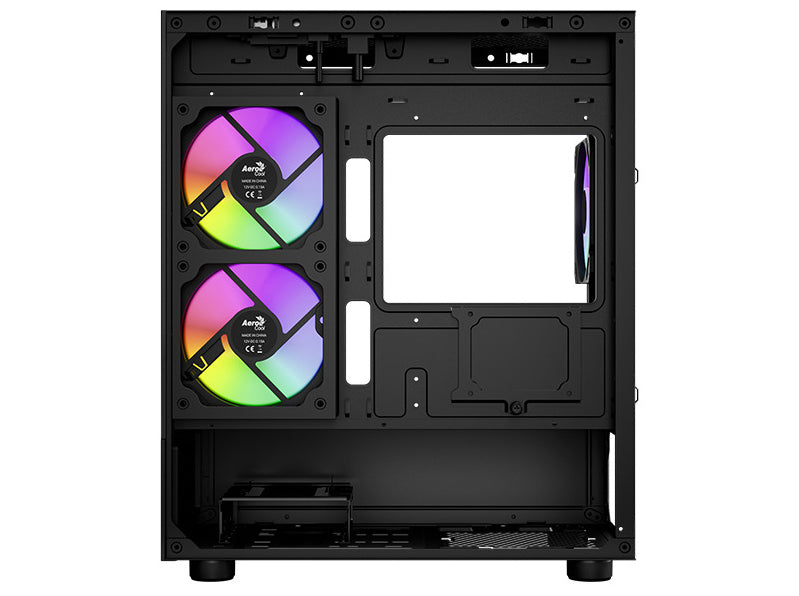 AeroCool Viewport Mini Tårn Micro ATX Ingen strømforsyning Sort