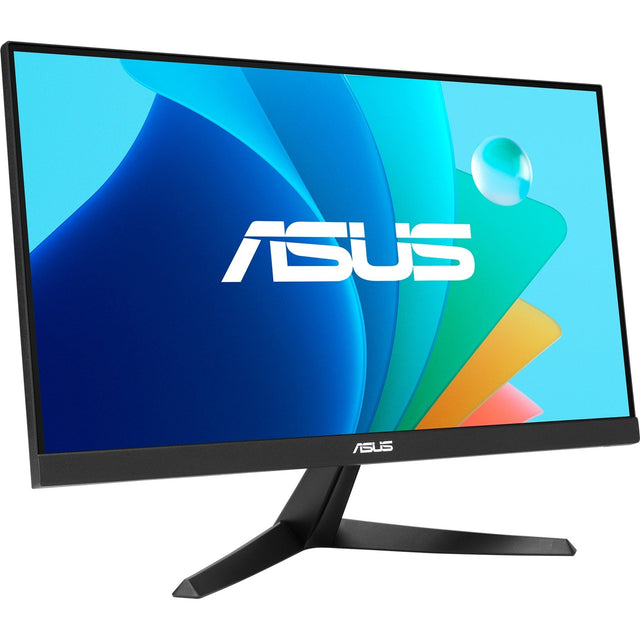 ASUS VY229HF – sort skærm set skråt forfra