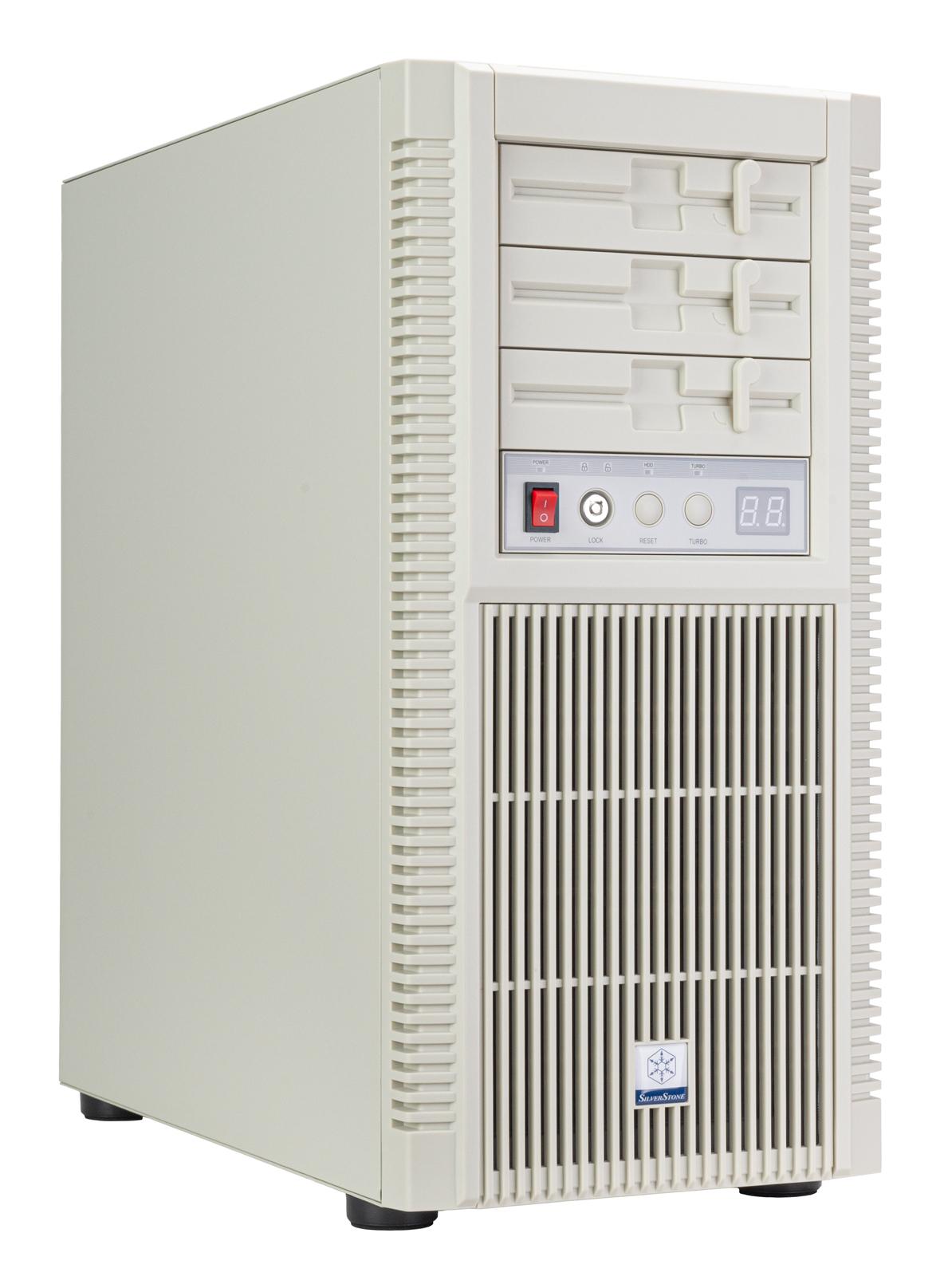 Silverstone FLP02 Retro-inspired tower chassis