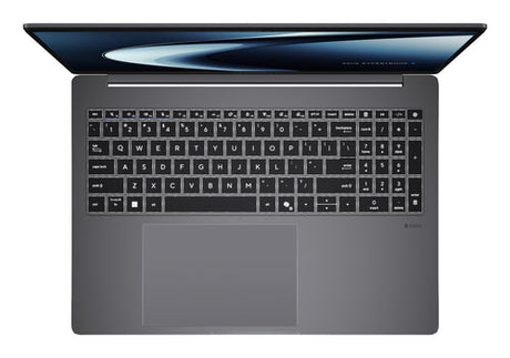 ASUS ExpertBook P5 G2 PM5606CGA-SH0086X – taster og arbejdsflade set ovenfra; tastaturlayout illustrativt