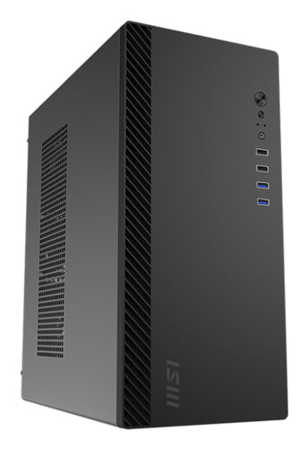 MSI PRO SHIELD M100P – sort PC-kabinet