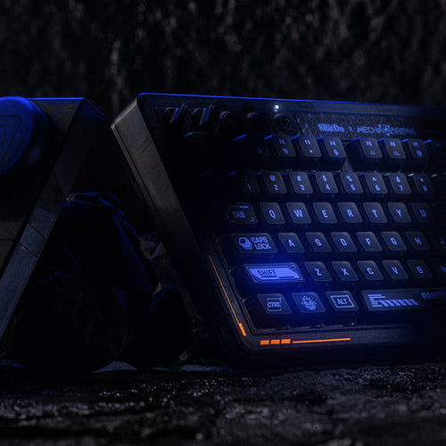 8BitDo Retro 87 Mecha Break – mekanisk tastatur, engelsk – Tastatur fra siden