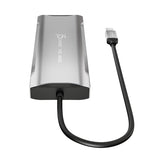 j5create JCD397-N – USB-C mini-dock til tre skærme – Overside med kabel