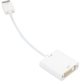 Sharkoon DisplayPort 1.2 til DVI-D adapter – hvid, 15 cm – billede 1