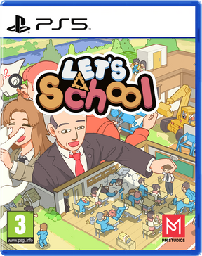 Let's School – PlayStation 5 – spilomslag