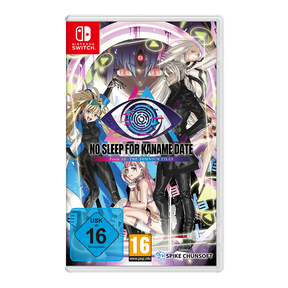 No Sleep For Kaname Date From AI The Somnium Files Aiba Edition – omslag til Nintendo Switch