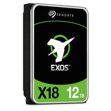 Seagate Exos X18 Harddisk ST12000NM000J 12TB SATA-600 7200rpm - FACTORY REFURBISHED