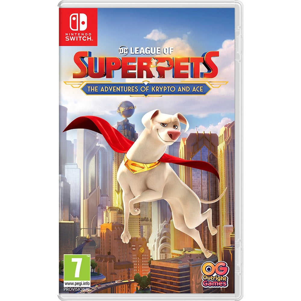 DC League of Super-Pets Krypto and Ace Nintendo Switch – Emballage