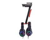 SUREFIRE - Vinson N2 Dual Gaming RGB MF Headset Stand, Sort