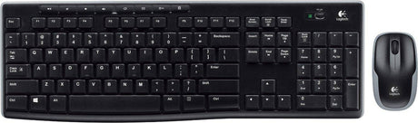 Logitech - MK270 Wireless Keyboard and Mouse Combo Set - Nordic Layout Logitech