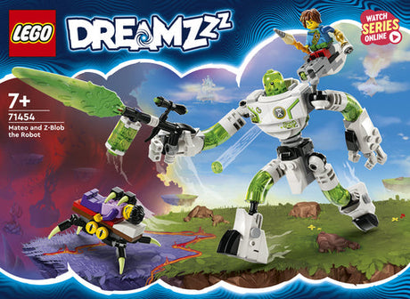 LEGO 71454 DREAMZzz Mateo and Robot Z-Blob, construction toy Lego