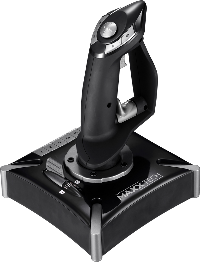 Maxx Tech Pro Flight Combo – joystick og gashåndtag