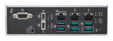 ASUS Pro WS W890E-SAGE SE – bagpanel med USB, netværksporte og VGA