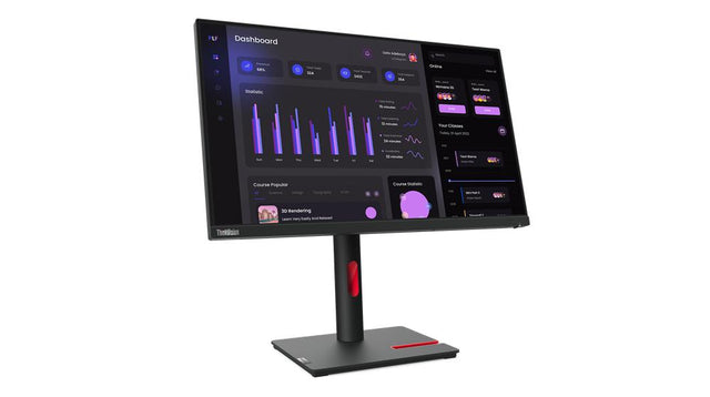 Lenovo ThinkVision T24i-30 23.8 1920 x 1080 (Full HD) VGA HDMI DisplayPort 60Hz Pivot Skærm Lenovo