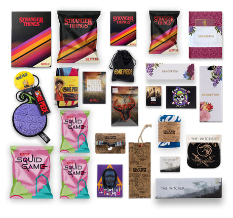 YuMe Netflix Gift Box – julekalender med 24 overraskelser – produktbillede 4