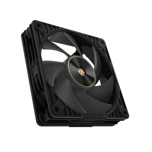 ASUS ProArt PF120 sort – skråt set fra siden