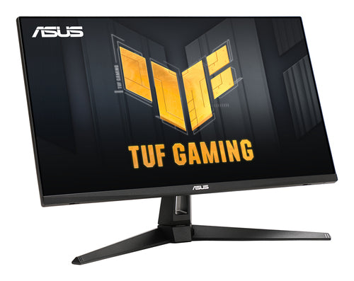 ASUS TUF Gaming VG27AQM5A set skråt fra venstre
